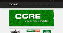 Desktop Screenshot of coreoutdoorpower.com